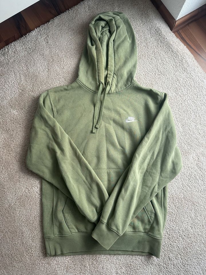 Nike Hoodie Khaki Xs in Ulm