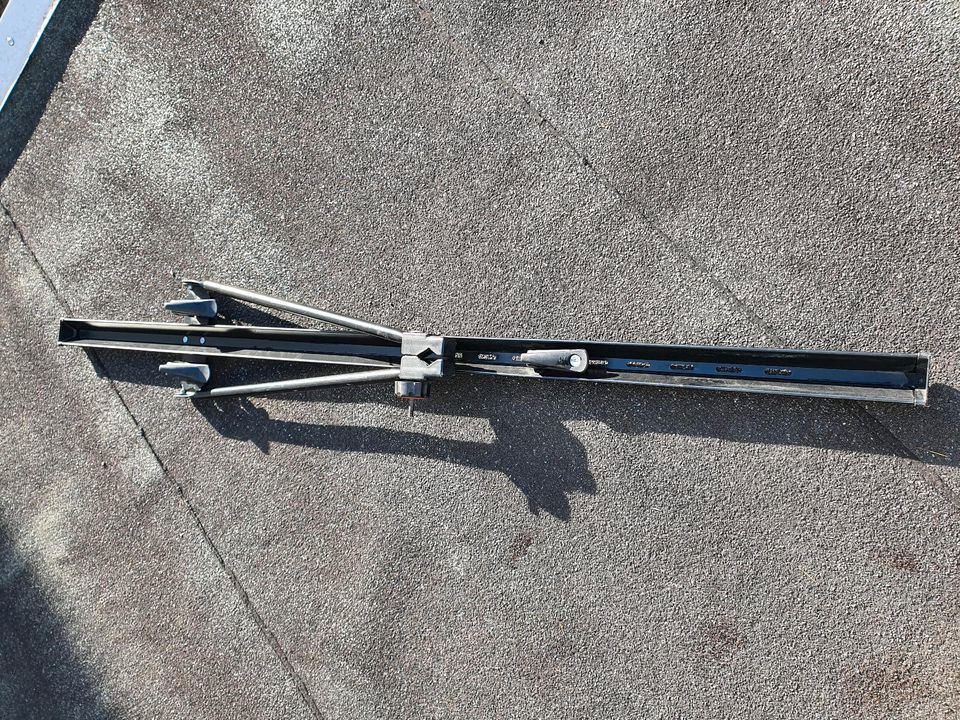 Fahrradträger für Dachträger mit Nutenstein abschließbar in Ziegenrück