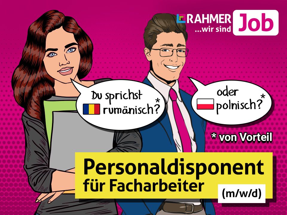 Personaldisponent für Facharbeiter (m/w/d) in Nürnberg (Mittelfr)