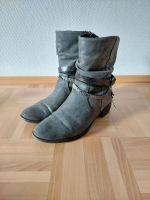 Stiefelette grau Marco Tozzi Gr. 40 Nordrhein-Westfalen - Lennestadt Vorschau