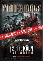 SUCHE: Powerwolf The Sacrament Of Sin Tour 2019 Tourplakat Köln Düsseldorf - Angermund Vorschau