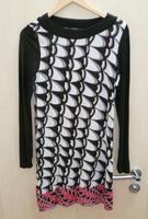 COMMA Tunika Etui Mini Kleid Long Shirt Gr. 38 ( 36 ) grafische M Bayern - Olching Vorschau