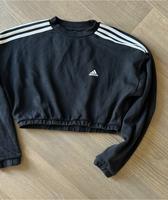 Adidas Pulli schwarz Sweatshirt kurz Sachsen-Anhalt - Burg Vorschau