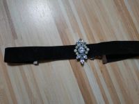 Halsband Kette schwarz Glitzer Brandenburg - Groß Köris Vorschau