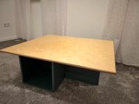 Spieltisch 80cm breit 90cm lang 37cm hoch mit 2x Ikea Eket petrol Nordrhein-Westfalen - Rheda-Wiedenbrück Vorschau