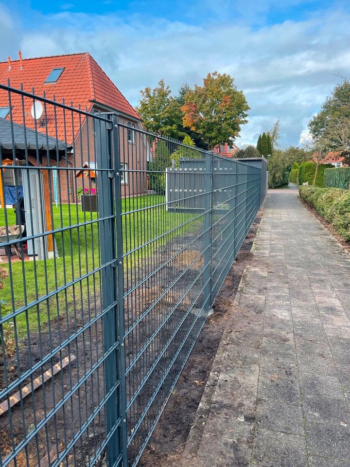 Professionelle Montage für Ihren Zaun - Sichtschutz - Zaunbau - Mattenzaun in Buxtehude