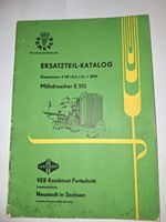 Ersatzteilkatalog Dieselmotor 4VD 14,5/12-1 SRW Fortschritt DDR Brandenburg - Finsterwalde Vorschau