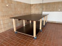 Großer und stabiler Arbeitstisch 300x150cm Tisch Siebdruckplatten Bayern - Breitengüßbach Vorschau