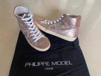 Philippe Model Sneaker High Top, Gr 39, gold metallic beige Nordrhein-Westfalen - Meerbusch Vorschau