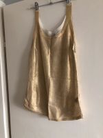 H&M Tank Top Shirt Gold Netz Nordrhein-Westfalen - Wermelskirchen Vorschau