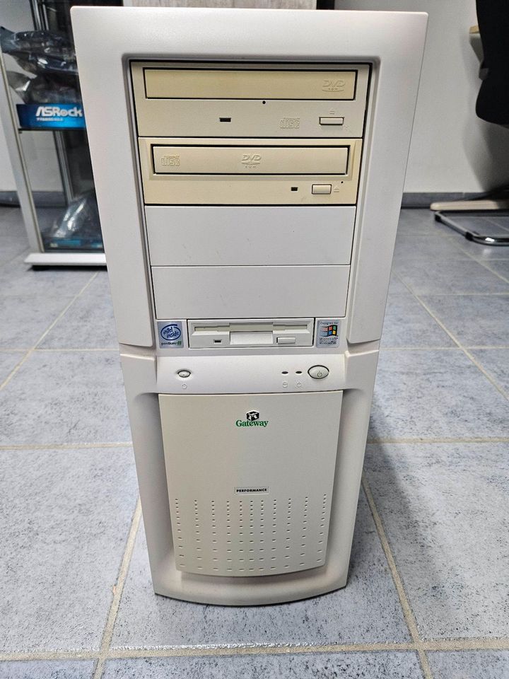 1999 Performance Machine Gateway TBR3 600 Retro Sammler PC 98 in Rhede