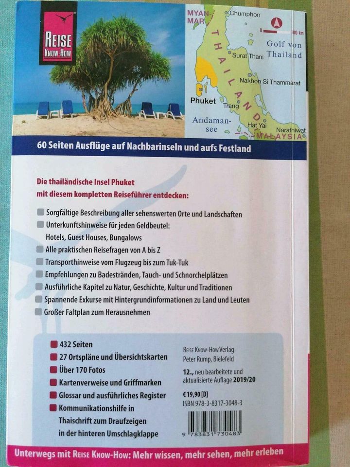 Reise Know-How Reiseführer Phuket mit Karte zum Herausnehmen 2019 in Köln