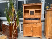 Schöner alter Küchenschrank Massiv Weichholz Fliesen Rückwand DIY Upcycling Nordrhein-Westfalen - Gevelsberg Vorschau