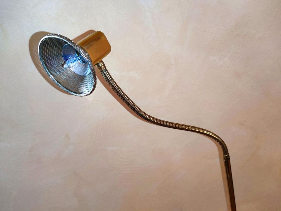 Stehlampe Halogen Messing in Baden-Baden