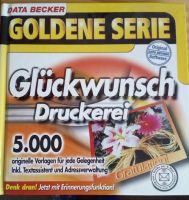 Goldene Serie Glückwunsch Druckerei DATA BECKER Sachsen - Zeithain Vorschau