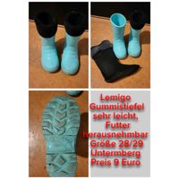 Lemigo Gummistiefel Größe 28/29 Baden-Württemberg - Bietigheim-Bissingen Vorschau