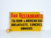 Schild Bar Restaurante Madeira Vintage Bild Tea Room Dresden - Dresden-Plauen Vorschau