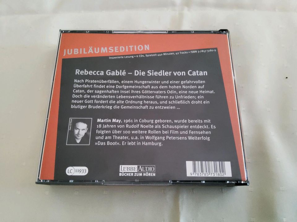 Hörbuch - Rebecca Gablė - Siedler von Catan - 6 CDs in München