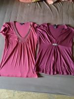 Damenshirt pink & magenta Gr 36/38 mit Strass Bayern - Unterpleichfeld Vorschau