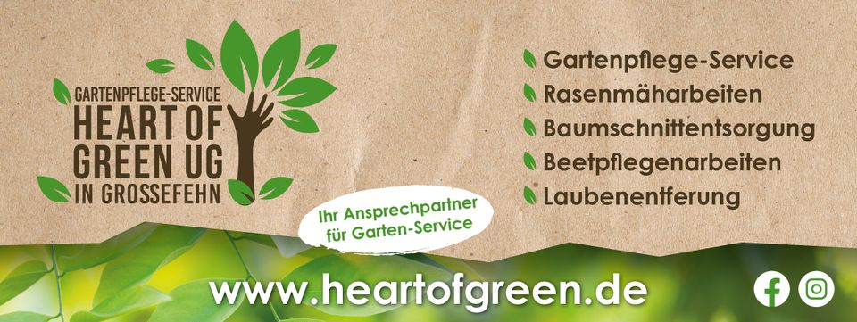 Gartenarbeiten - Gartenservice - Gartenhilfe - Gartenpflege in Großefehn