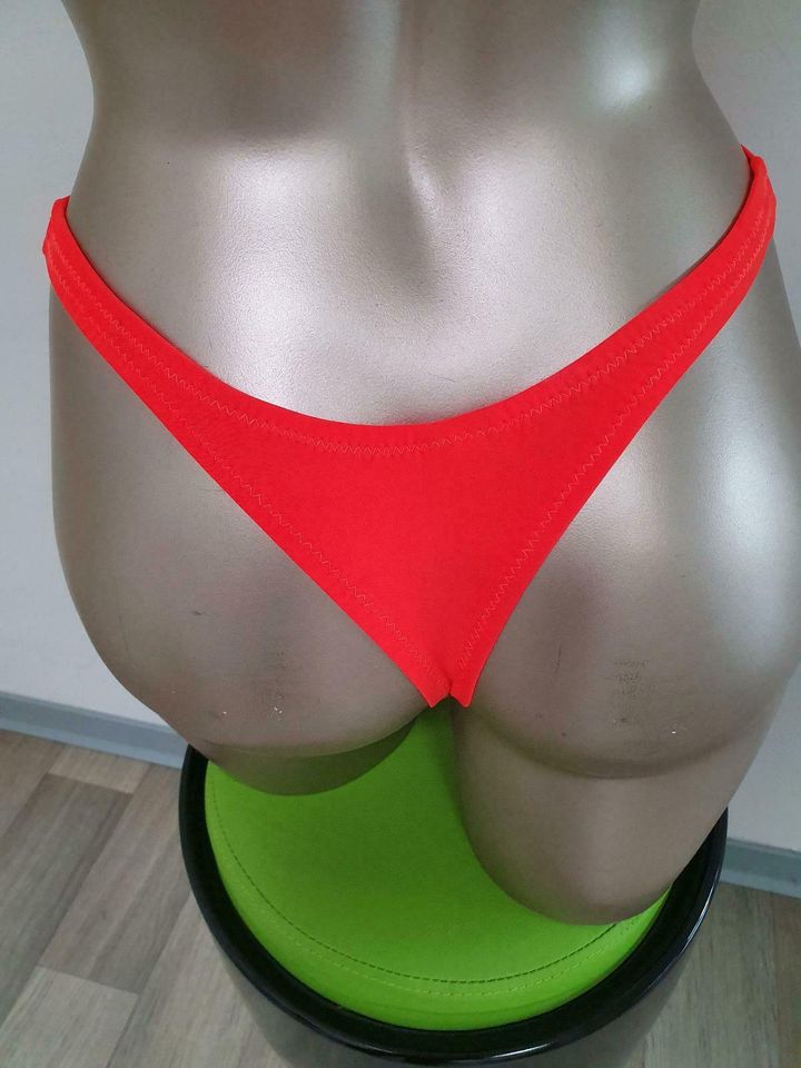 ❤ sexy String/Bikini/Ibiza/Gr.36/Neon orange/Neu! in St. Ingbert