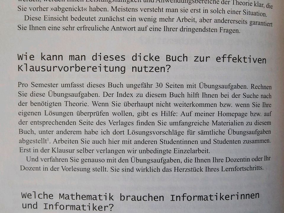 Mathematik für Informatiker in Schweinfurt