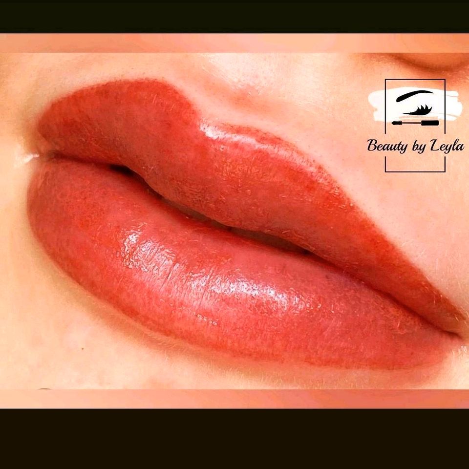 Permanent Make up Lippenvollschattierung Pmu Aquarellips in Dortmund