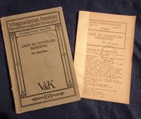 2- teilig "Choix de Nouvelles Modernes"  von 1924 Brandenburg - Jüterbog Vorschau