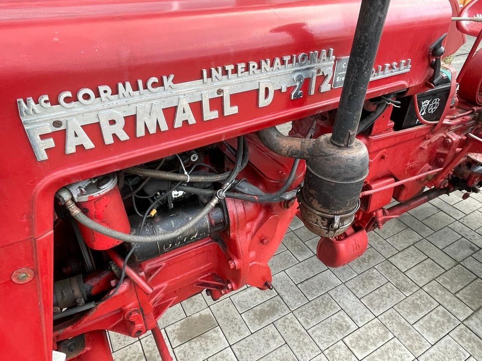 Cormick Farmall D 2012 Oldtimer Traktor sehr guter Zustand in Windischeschenbach