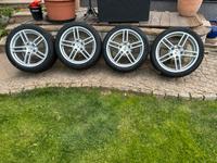 4 Porsche Felgen wie neu incl Reifendrucksensoren U.Nabendeckel Saarland - Heusweiler Vorschau