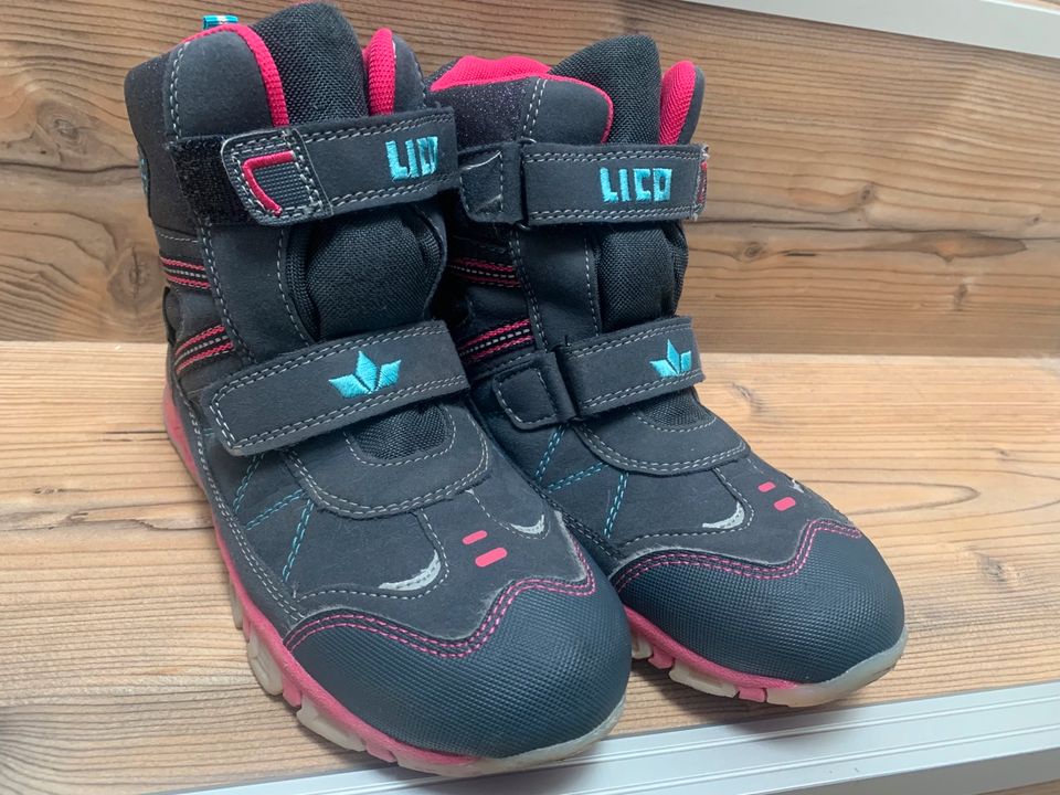 Winterboots Gr. 34 von Lico in Bad Sulza