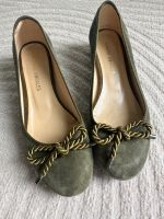 Trachtenschuhe Ballerina Pumps grün samt Gr 36 Sandra Morales Bayern - Landshut Vorschau