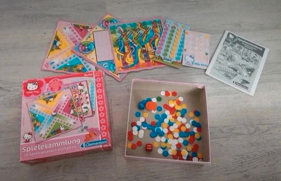 Clementoni Hello Kitty Sanrio Spielesammlung 30 Spiele ab 4 Jahre in Giesen