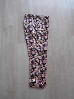 *H&M*Stoffhose Stretch Blumenmuster Gr. 42 bzw. L schwarz neuw. Baden-Württemberg - Künzelsau Vorschau