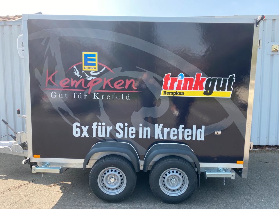 Kühlanhänger Kühlwagen mieten leihen Kühltruhe XXL Kühlschrank in Krefeld