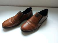 Rieker Herren Slipper Schuhe 42  braun Leder Dresden - Striesen-Süd Vorschau