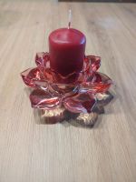 Kerzenhalter Glas Rose Niedersachsen - Edewecht Vorschau
