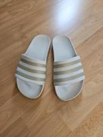 adidas Badeschlappen Gr. 39 Jungen weiss Bochum - Bochum-Ost Vorschau
