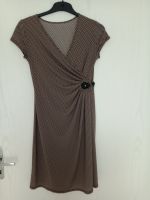 Neu Wickelkleid V-Ausschnitt Midi Business knielang elegant braun München - Maxvorstadt Vorschau