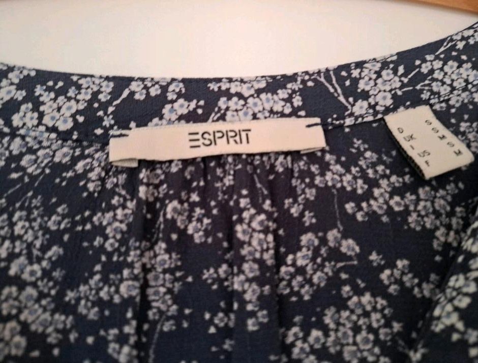 Bluse Damen von Esprit Gr. S neu dunkelblau in Bessenbach