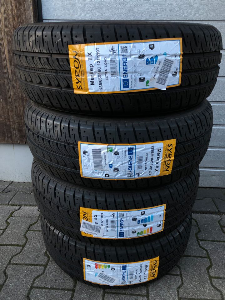 4x Neue Ganzjahresreifen (235/65 R16C 121/119T) SYRON Merkep 2 X in Herne