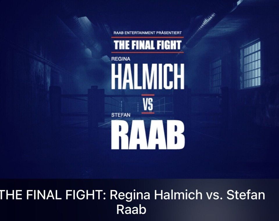 2x Regina Halmich vs. Stefan Raab Mittelrang in Bewingen