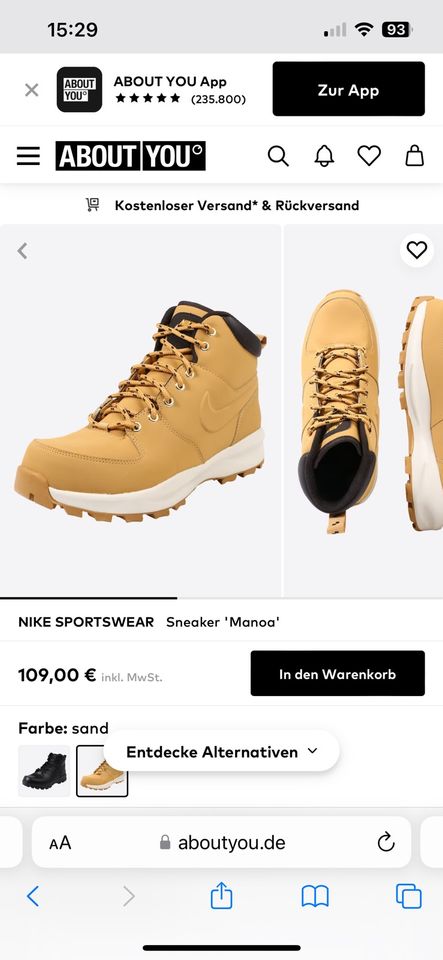 Nike Boots in Gachenbach