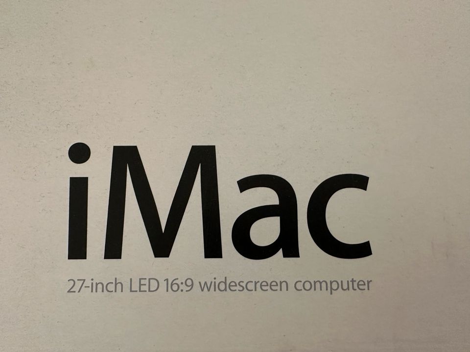 Apple iMac Mid 2010 27 Zoll High Sierra in Hamburg