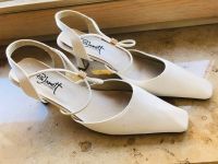 ☘️ Braut-Schuhe Hochzeitsschuhe 38,5 ☘️ Satin Bayern - Bad Tölz Vorschau