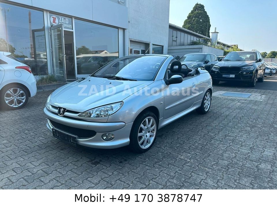 Peugeot 206 Cabriolet CC Quiksilver 1,6L in Wiesloch