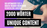 SEO-Texte / Website-Content / 2000 Wörter / Agentur Bayern - Erlangen Vorschau