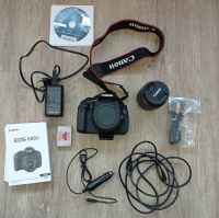 Canon EOS 600 D Digitalkamera mit 2 Akkus und Objektiv Nürnberg (Mittelfr) - Südstadt Vorschau