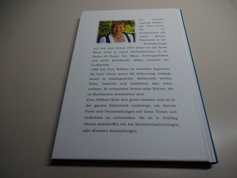 Buch Ingeborg Wölkart Loch a bissl Gedichte Geschichten Anekdoten in Dresden