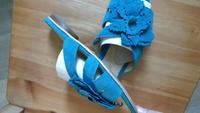 Sandaletten Gabor 35 Sandalen petrol blau 2.5 2 1/2  türkis Blume Bayern - Feucht Vorschau